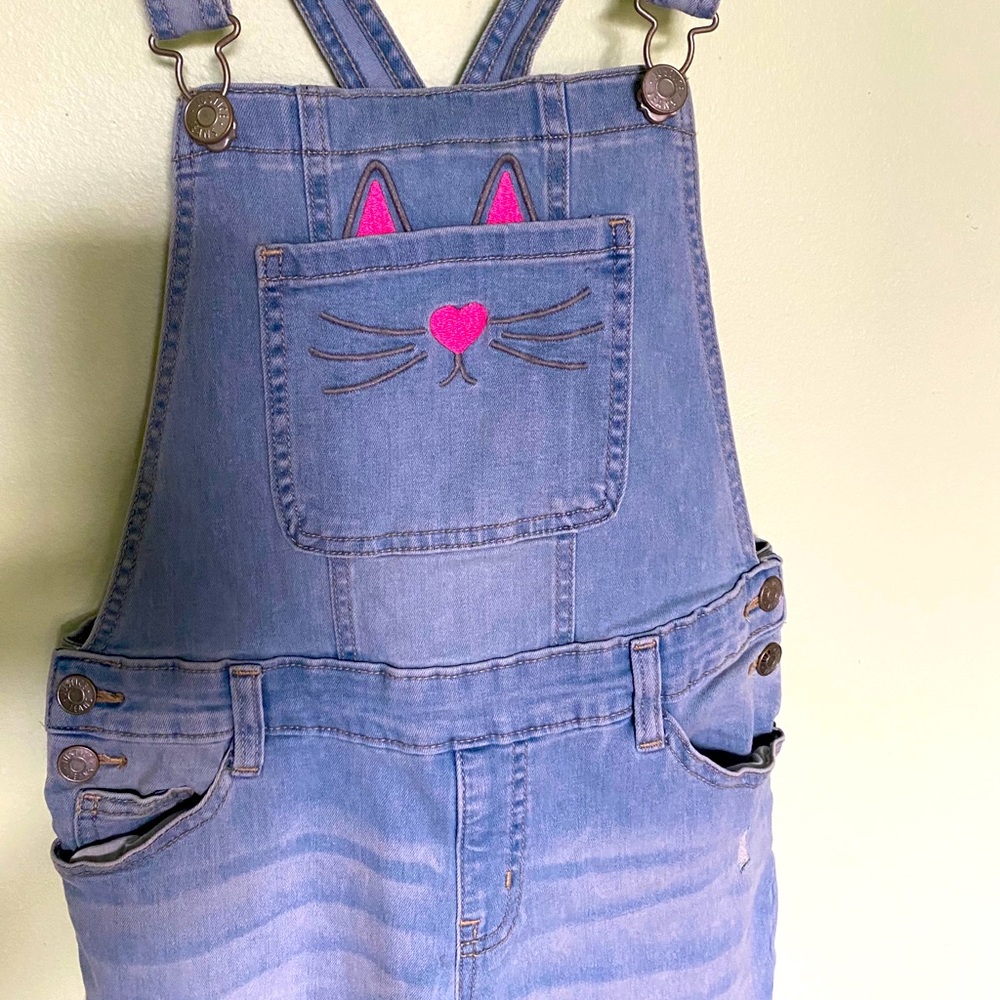 Girl’s Justice Denim Overalls
